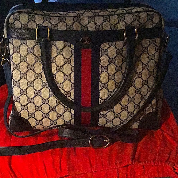 VIntage GUCCI like new large bag - Picture 1 of 10